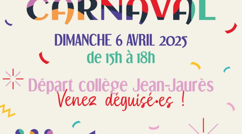 Affiche Carnaval 2025