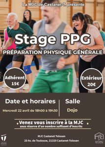 Stage PPG (Préparation Physique Générale) @ Dojo