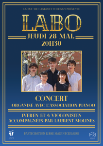 Concert de Piano @ Labo MJC